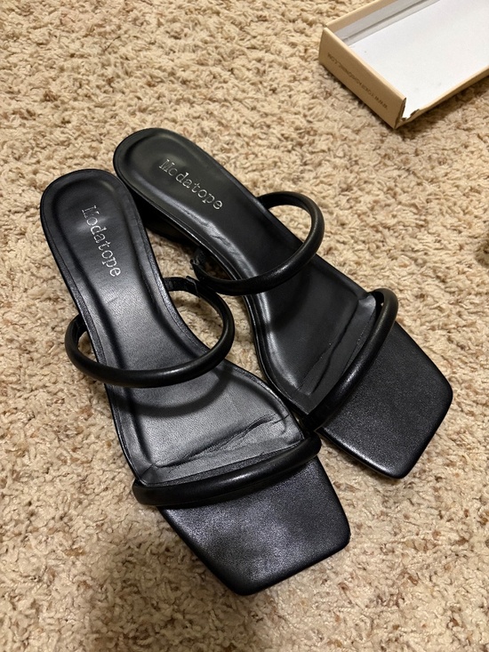 Modatope Shoes - Modatope Open Toe Heeled Sandals, 9.5M